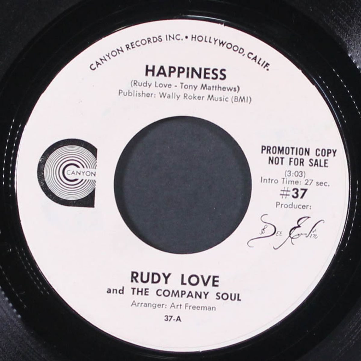 happiness / i'll take you all the way there by RUDY LOVE & COMPANY SOUL