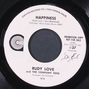 RUDY LOVE & COMPANY SOUL
