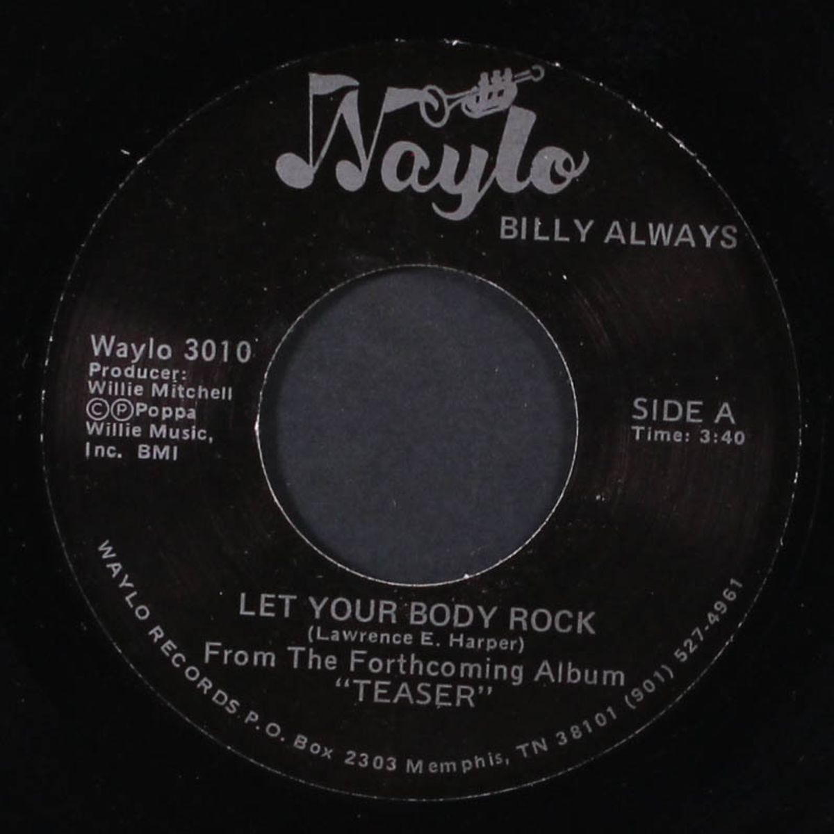 let your body rock / dub mix by BILLY ALWAYS