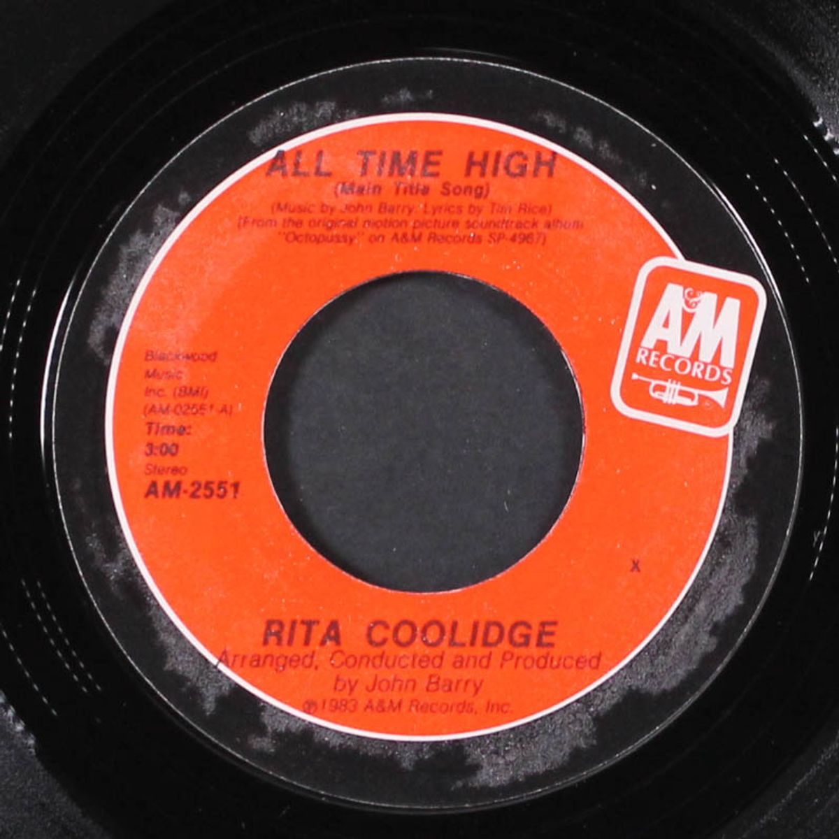 all time high / instro by RITA COOLIDGE