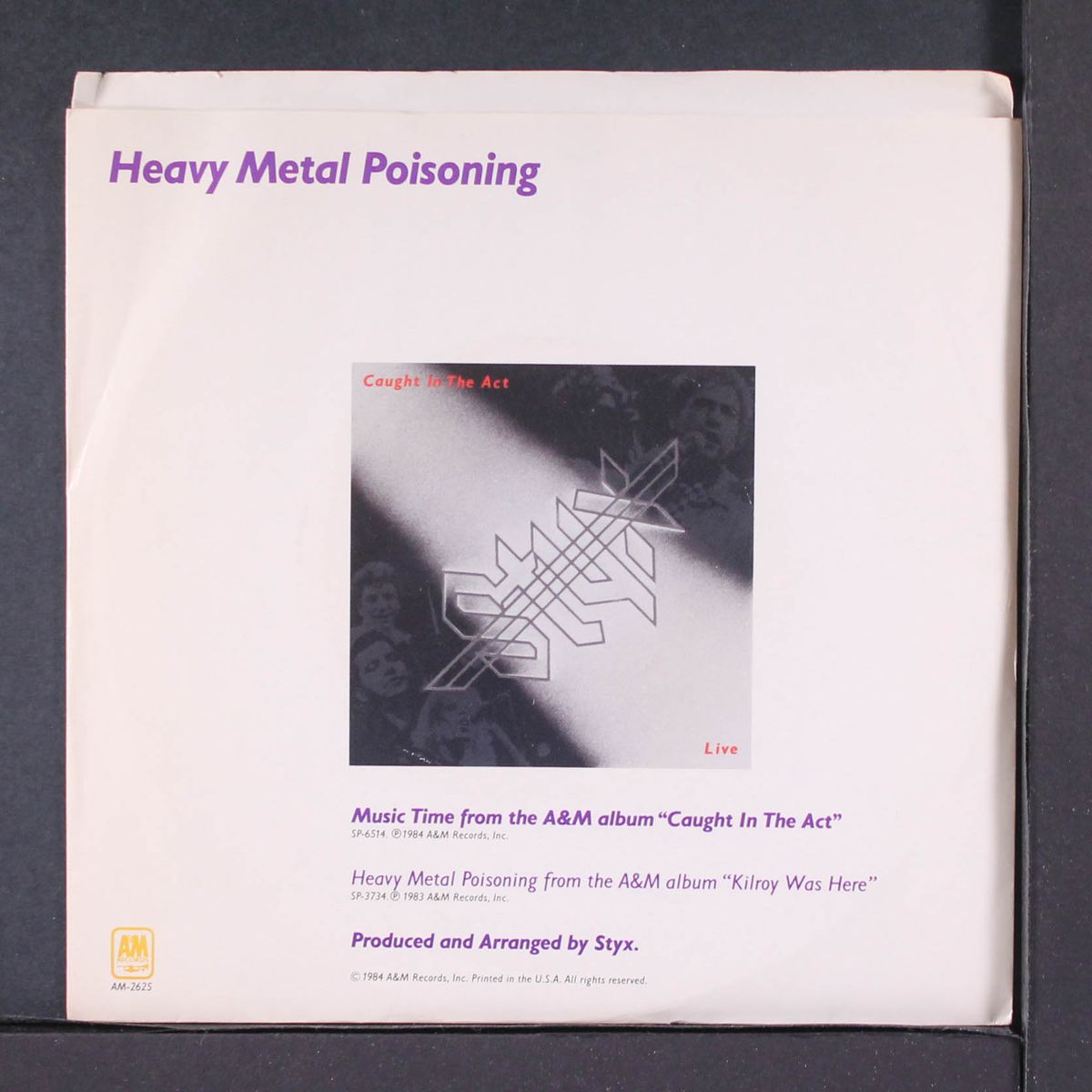 music time / heavy metal poisoning by STYX