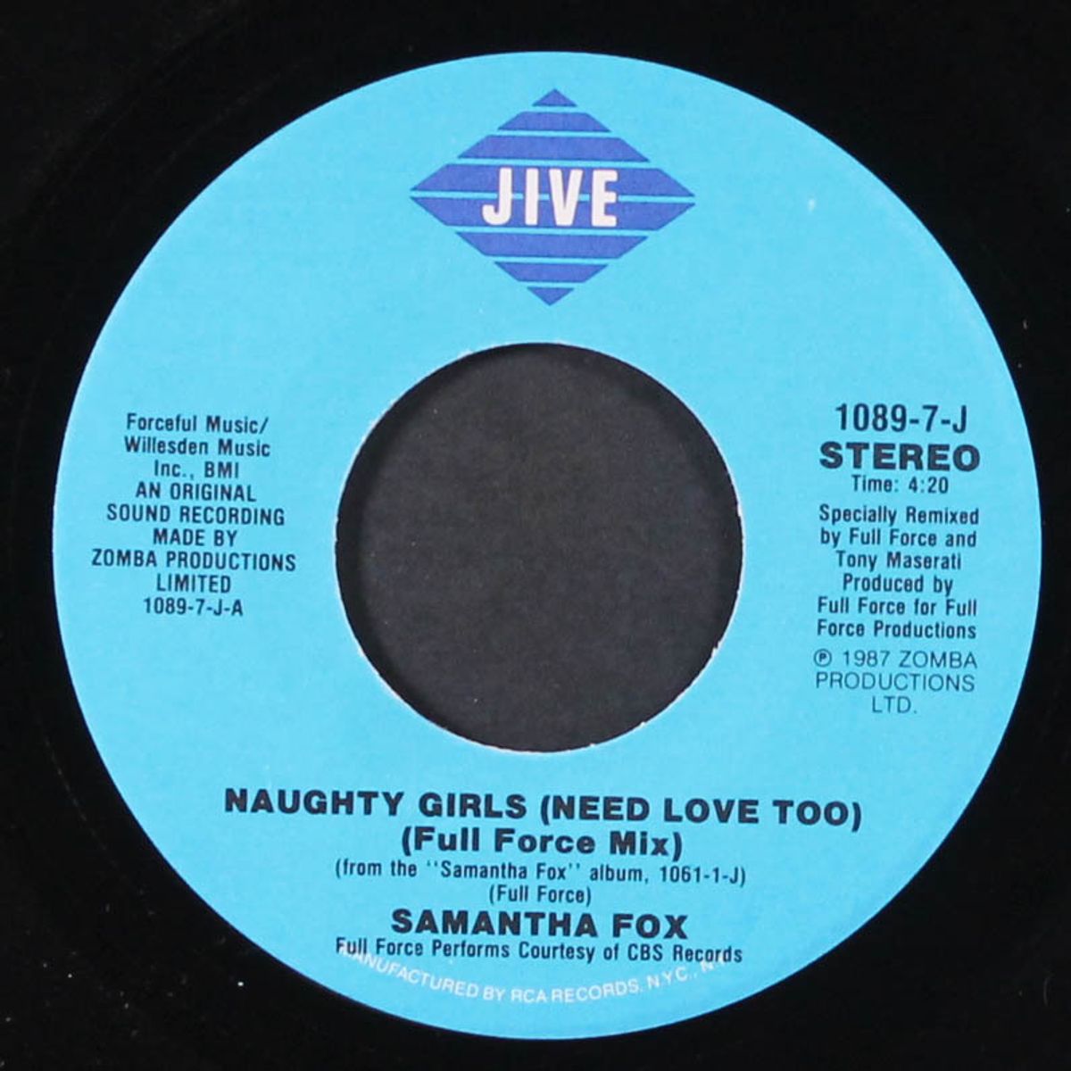 naughty girls (need love too) by SAMANTHA FOX