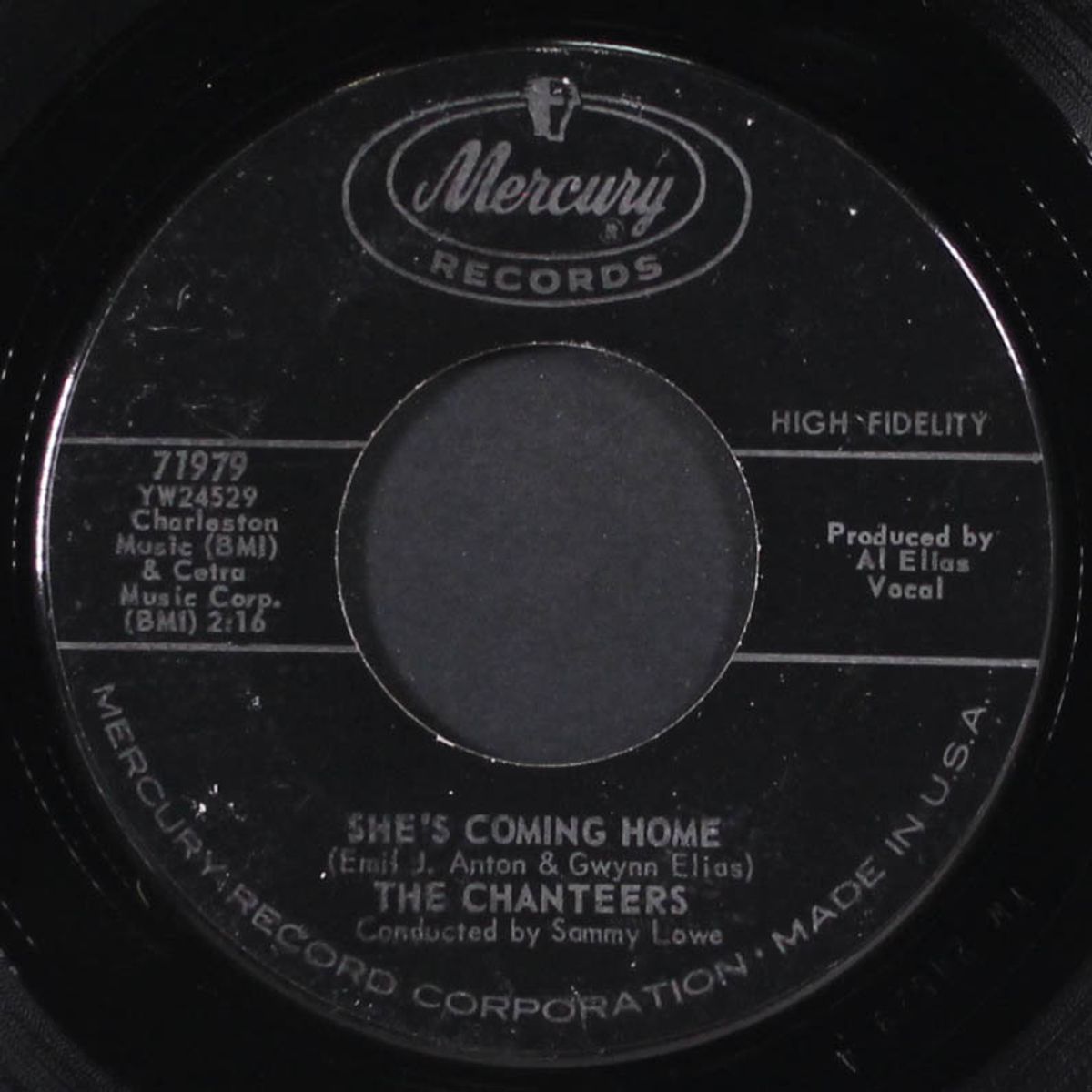 she's coming home / mr. zebra by CHANTEERS