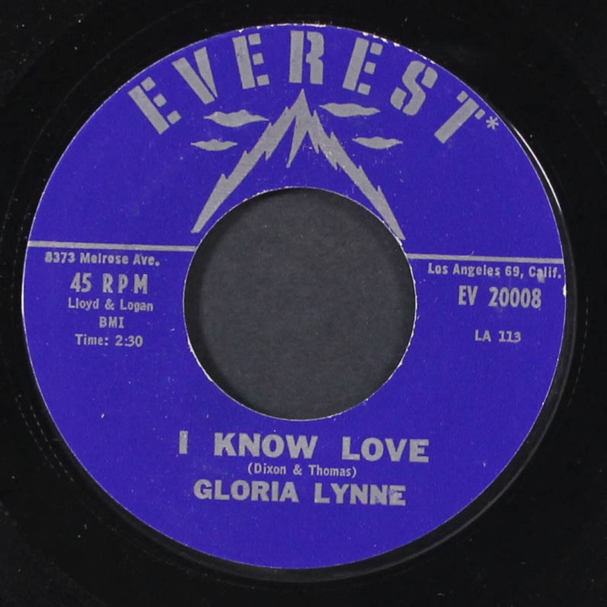 i know love / it just happened to me by GLORIA LYNNE