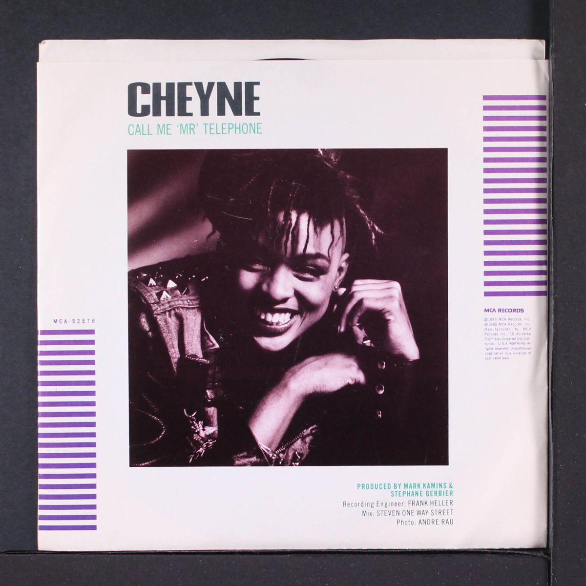 call me mr. 'telephone' / same by CHEYNE