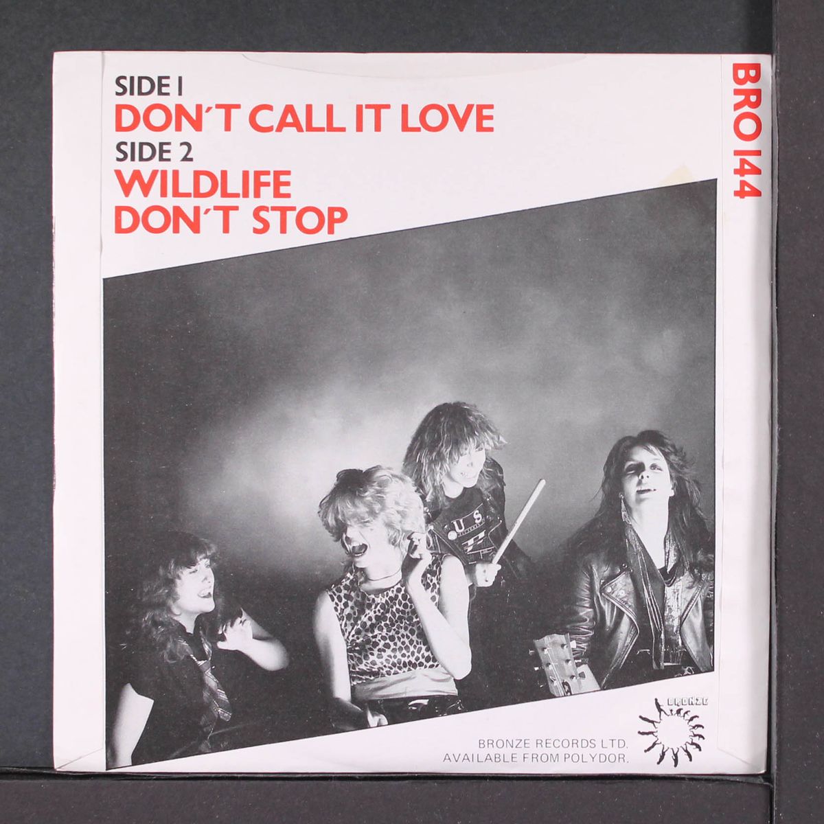 don't call it love +2 (wildlife e.p.) by GIRLSCHOOL
