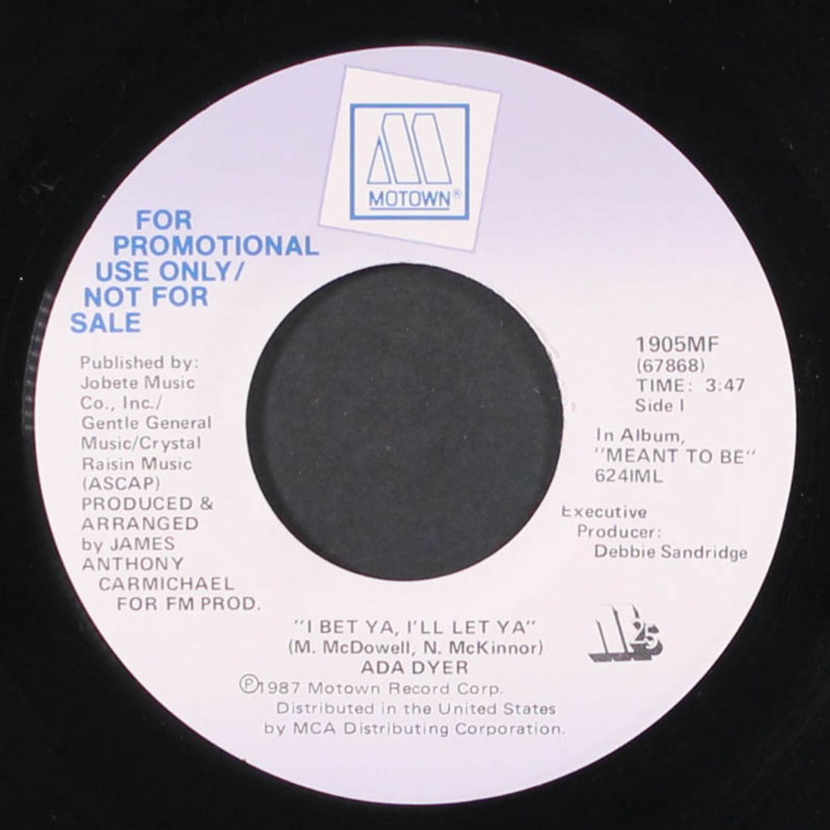 i bet ya, i'll let ya by ADA DYER