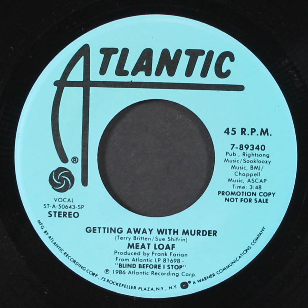 getting away with murder by MEAT LOAF
