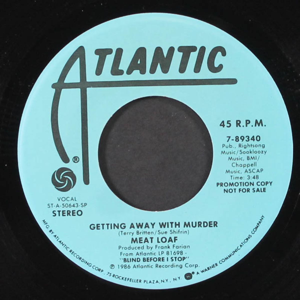 getting away with murder by MEAT LOAF