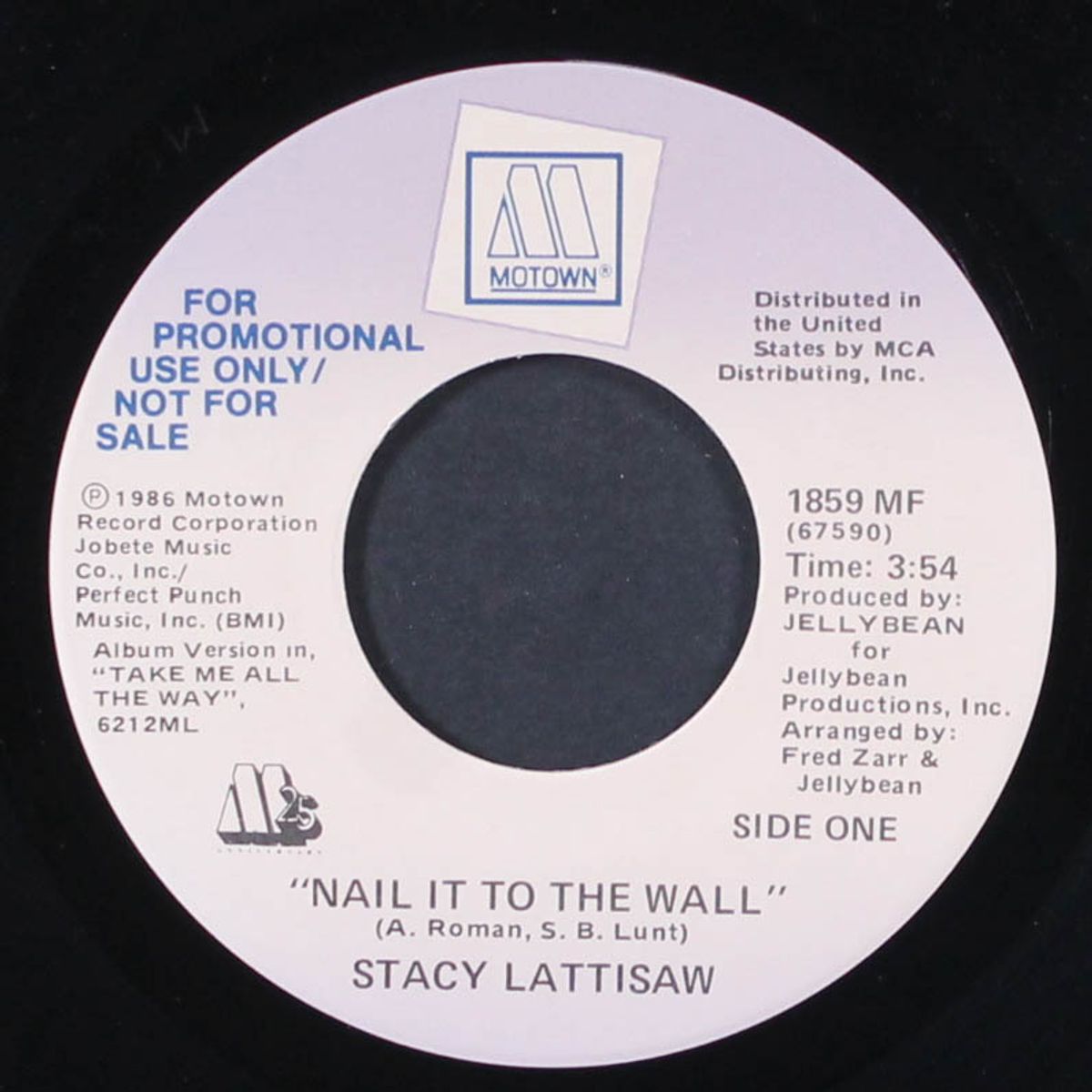 nail it to the wall by STACY LATTISAW