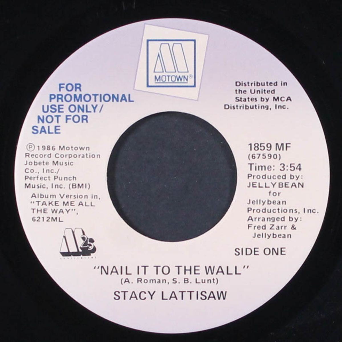 nail it to the wall by STACY LATTISAW