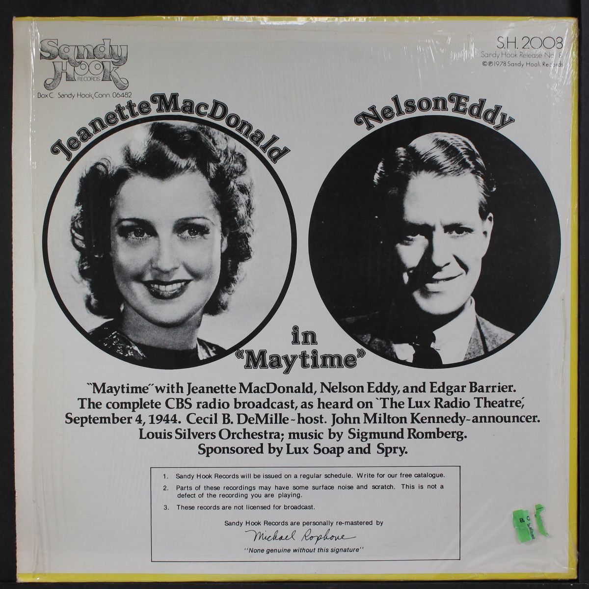 maytime by JEANETTE MACDONALD & NELSON EDDY