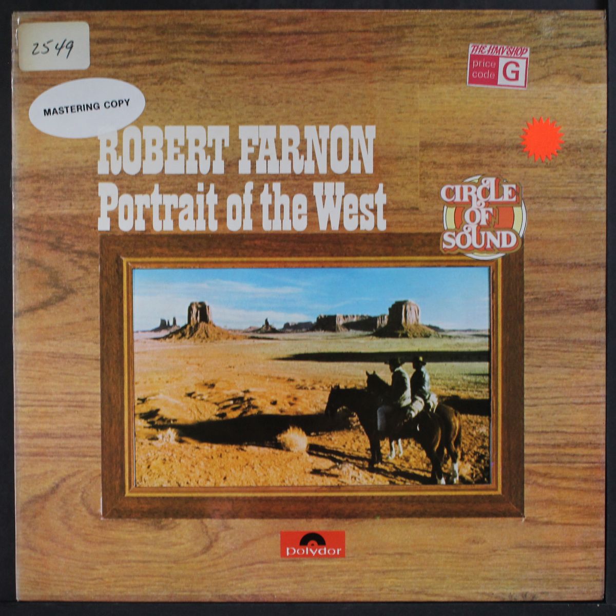 portrait of the west by ROBERT FARNON