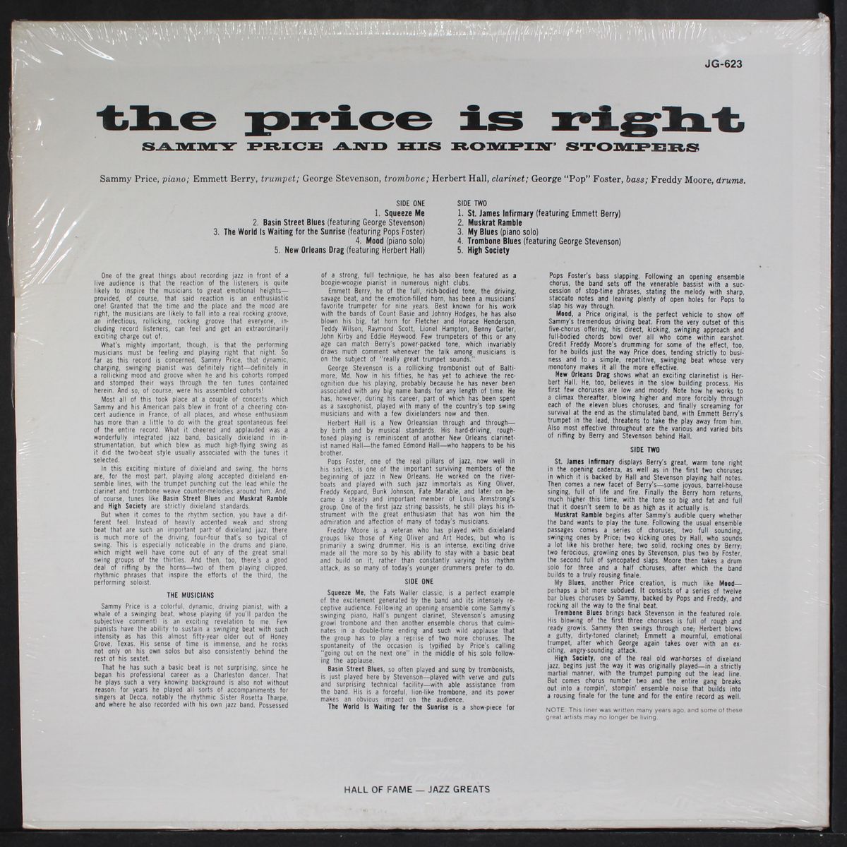 the price is right by SAMMY PRICE