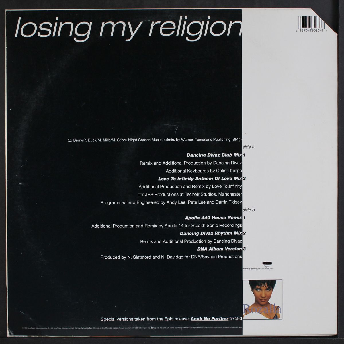 losing my religion by ROZALLA