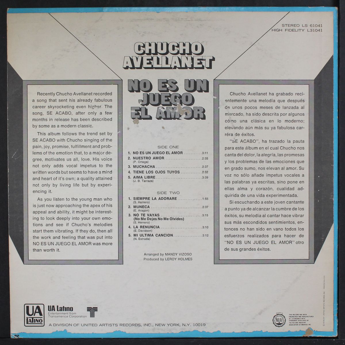 no es un juego el amor by CHUCHO AVELLANET