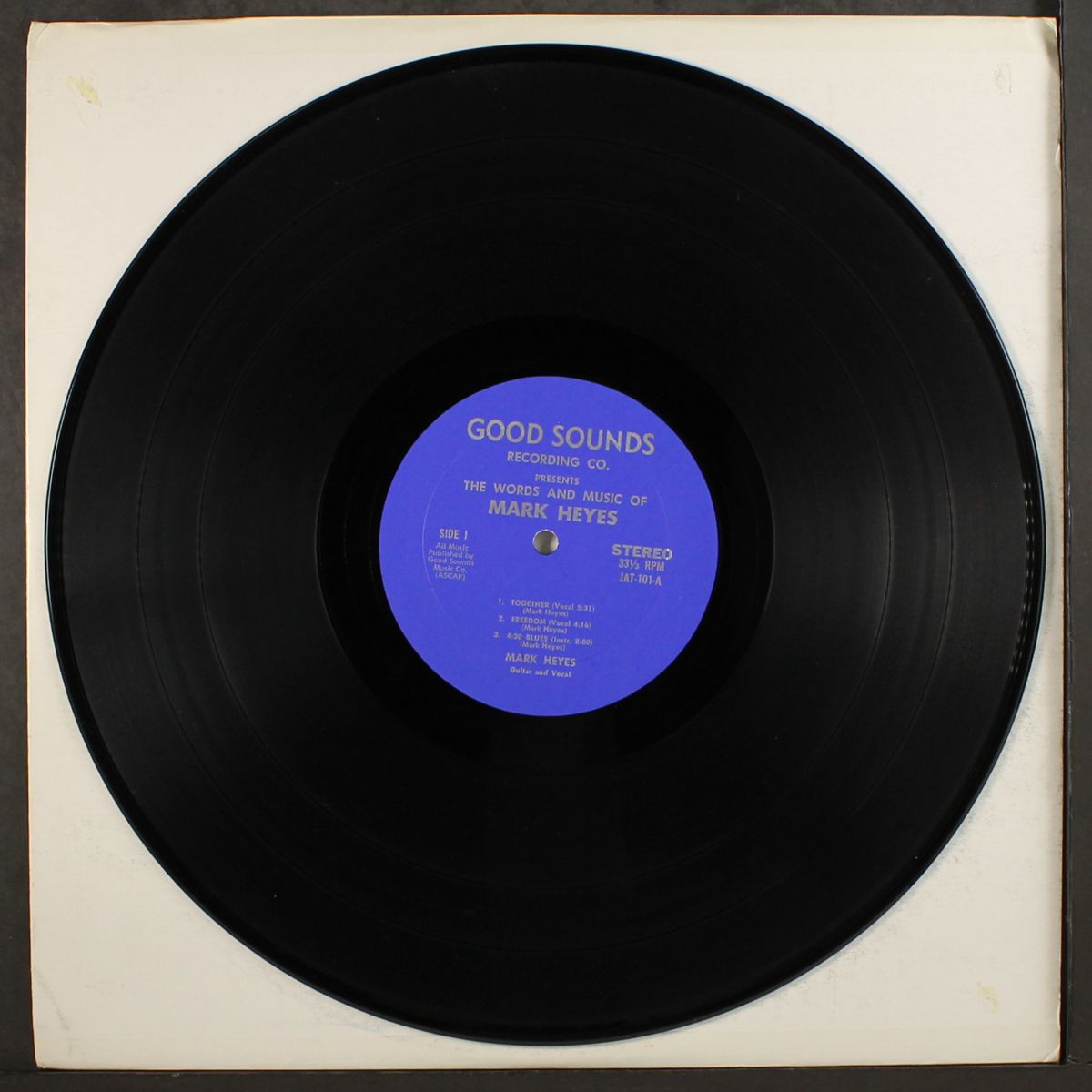 the words and music of mark heyes by MARK HEYES