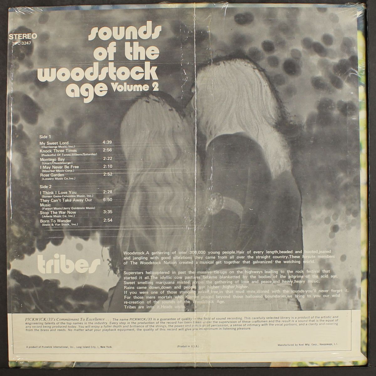 sounds of the woodstock age, vol. 2 by TRIBES