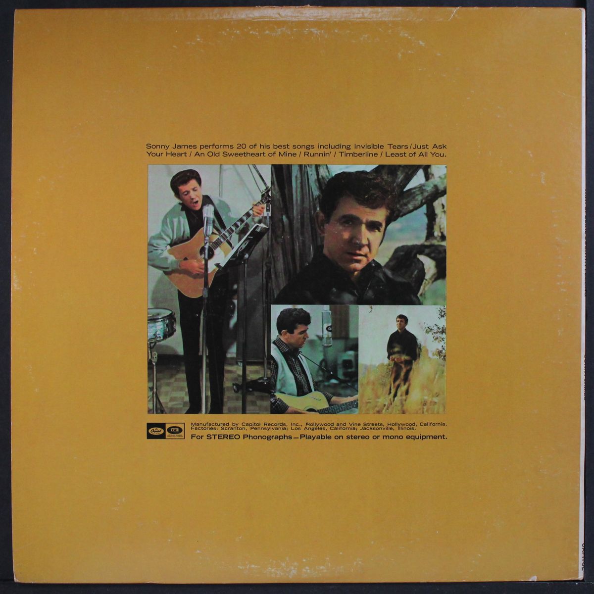 that special country feeling by SONNY JAMES