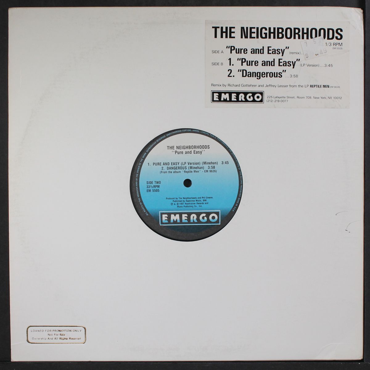 pure and easy by NEIGHBORHOODS