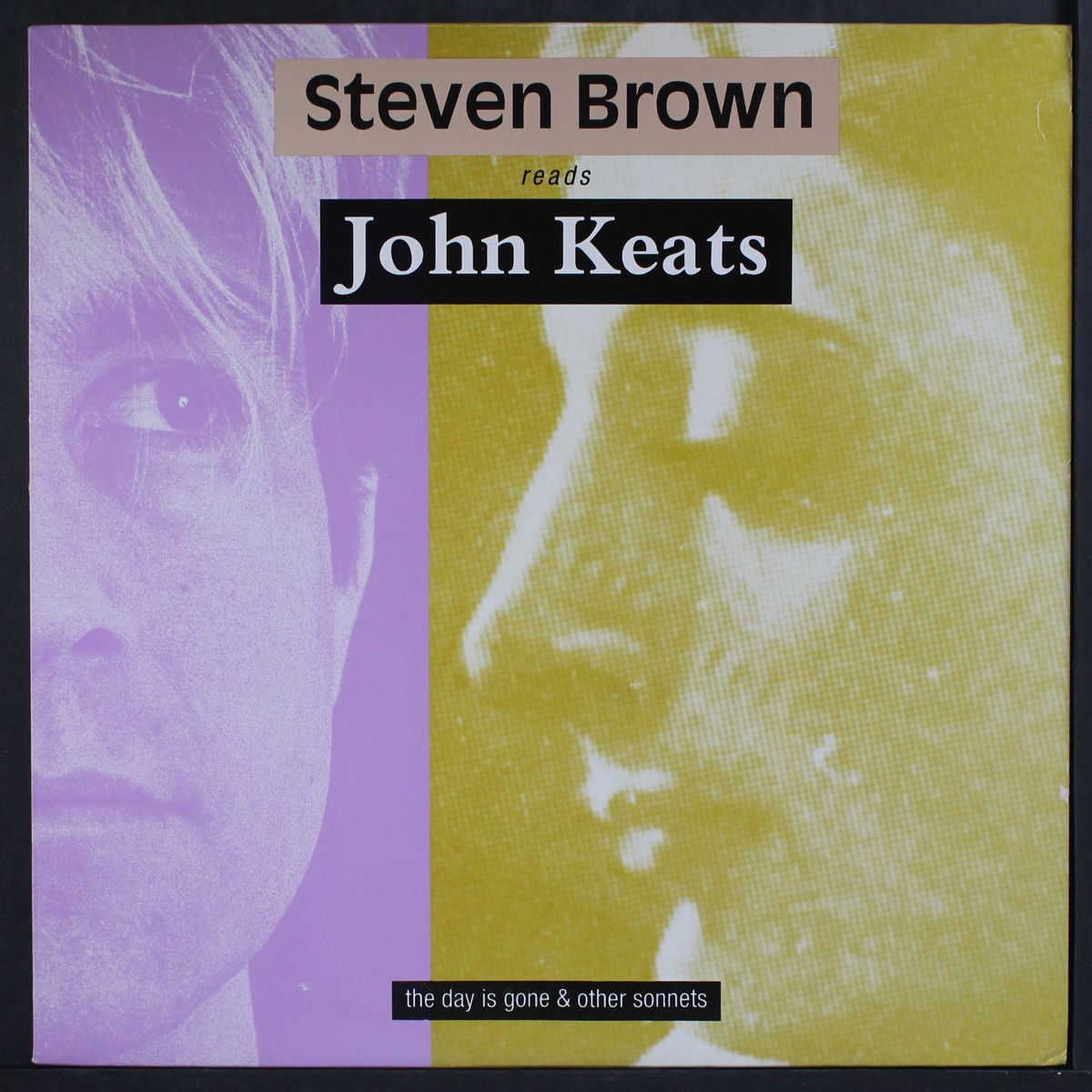 reads john keats by STEVEN BROWN
