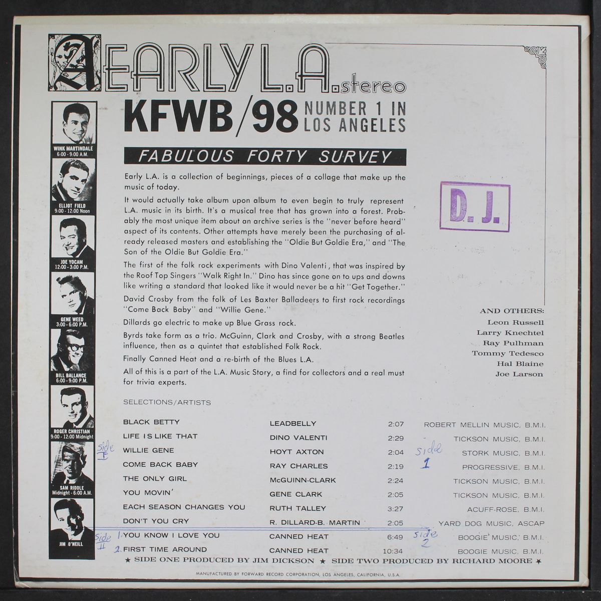 early l.a. by VARIOUS