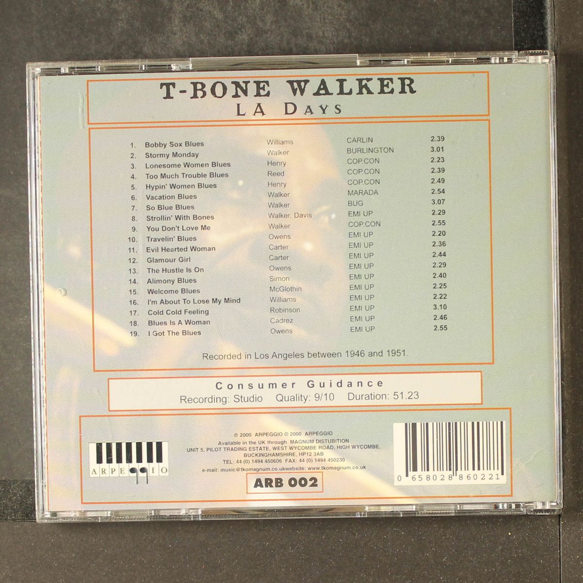 la days by T-BONE WALKER