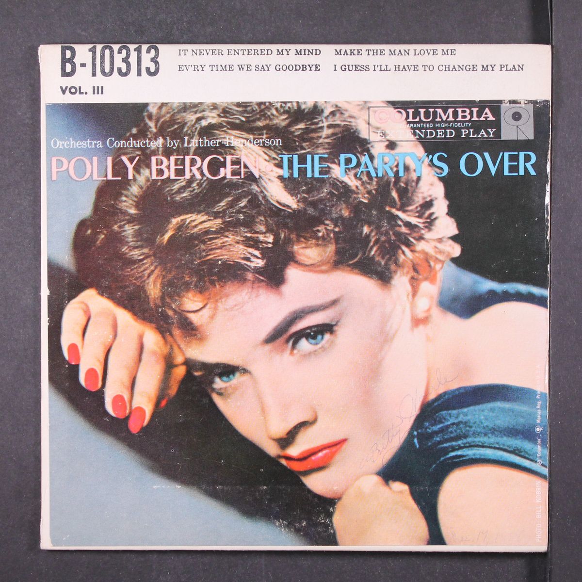 the party's over vol. 3 by POLLY BERGEN