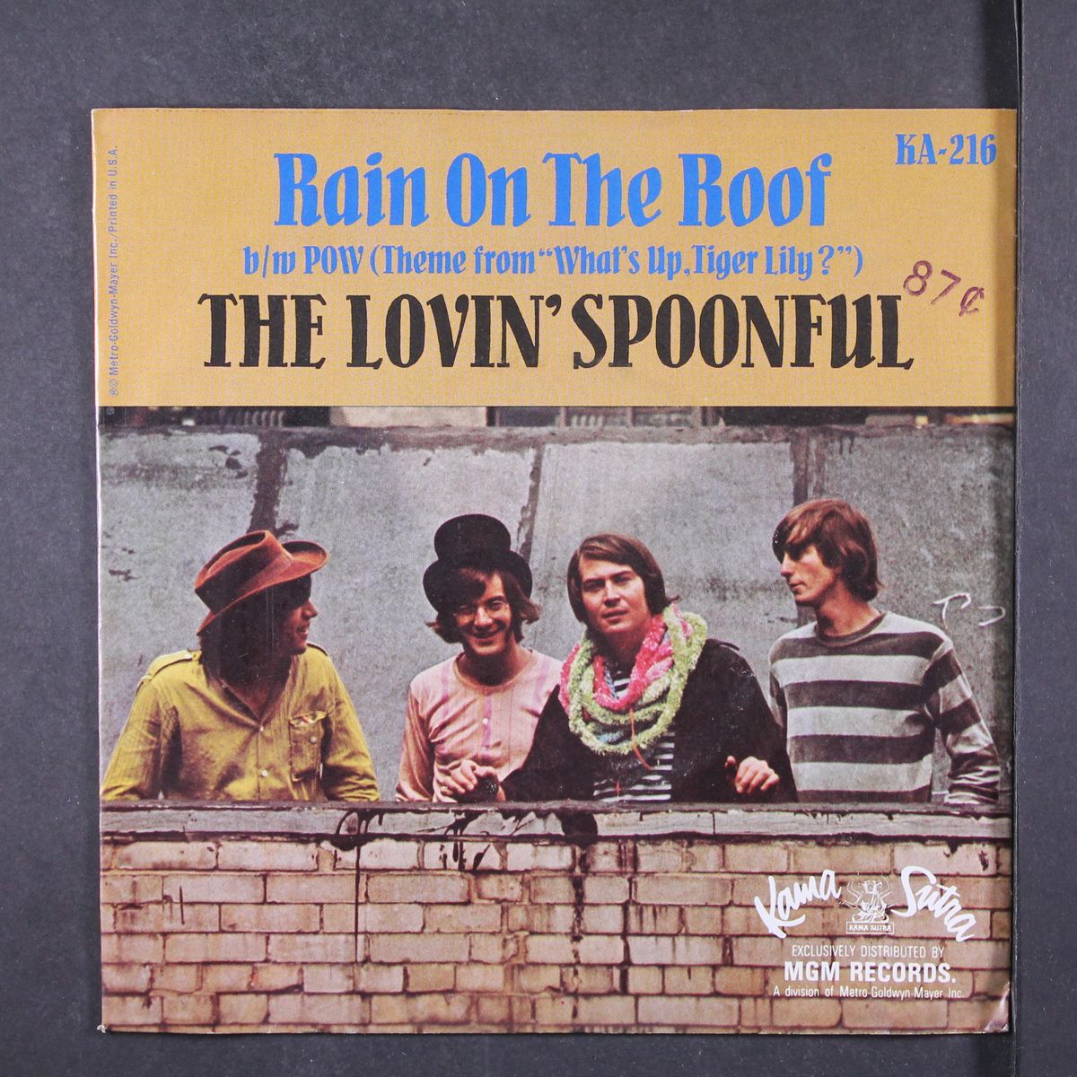 rain on the roof / pow (theme from 'what's up, tiger lily?') by LOVIN' SPOONFUL