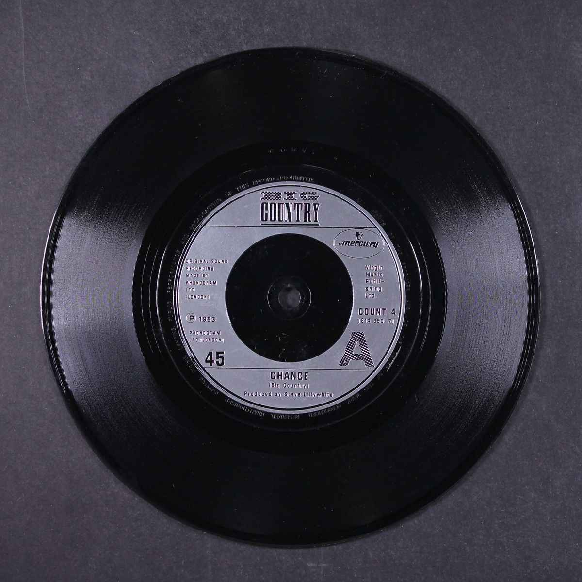 chance / tracks of my tears by BIG COUNTRY