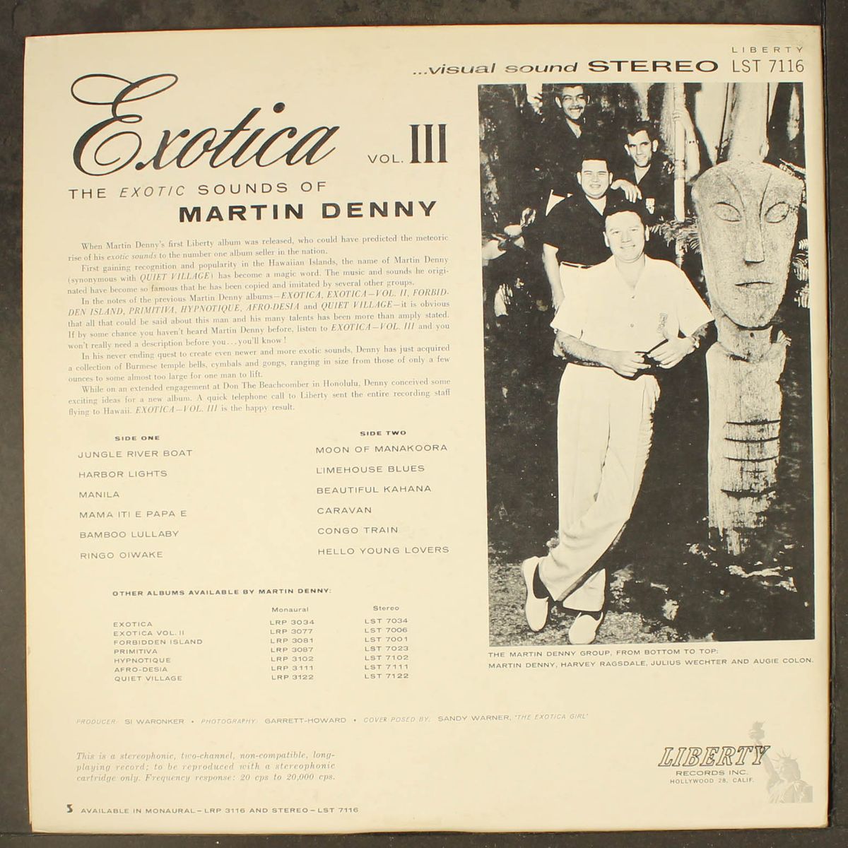 exotica, vol. 3 by MARTIN DENNY