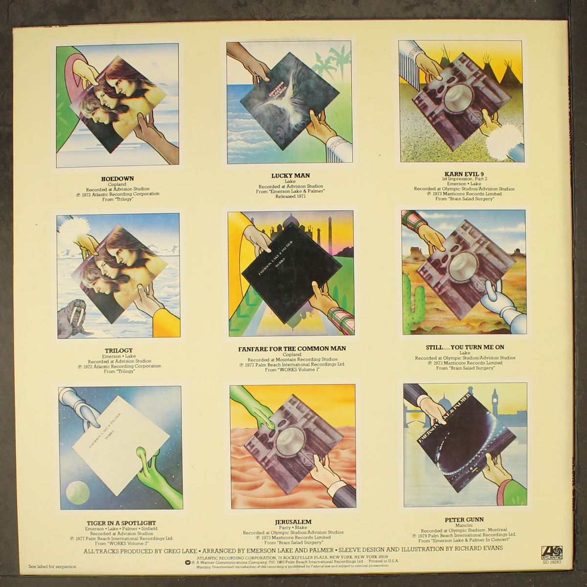 best of by EMERSON,LAKE & PALMER