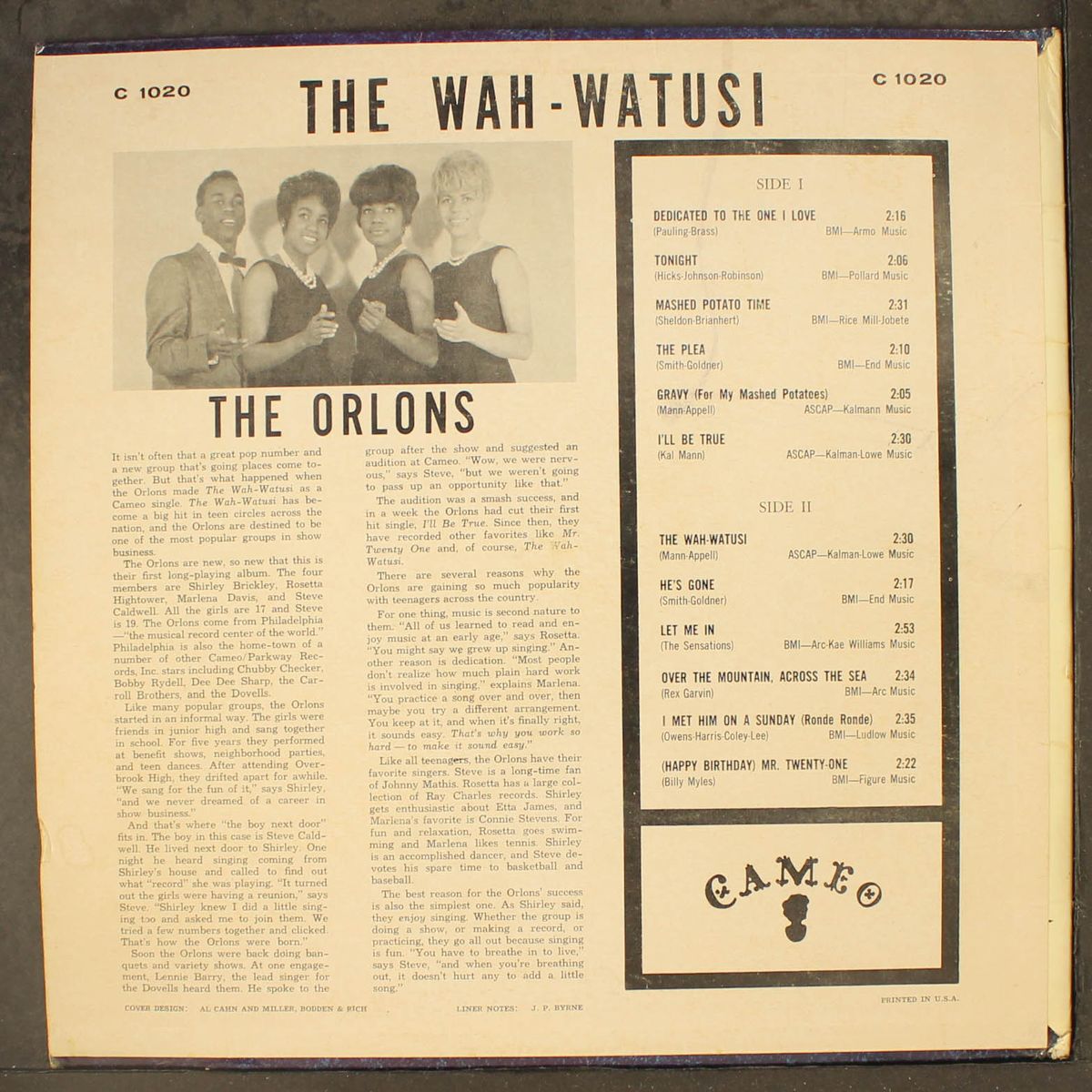 the wah-watusi by ORLONS