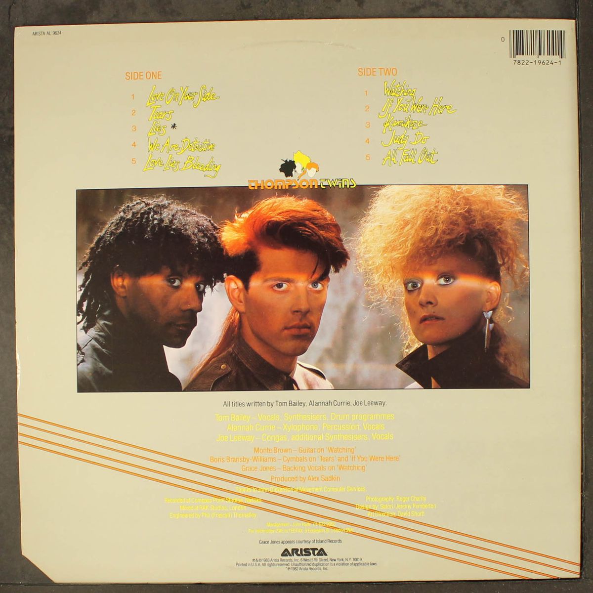 side kicks by THOMPSON TWINS