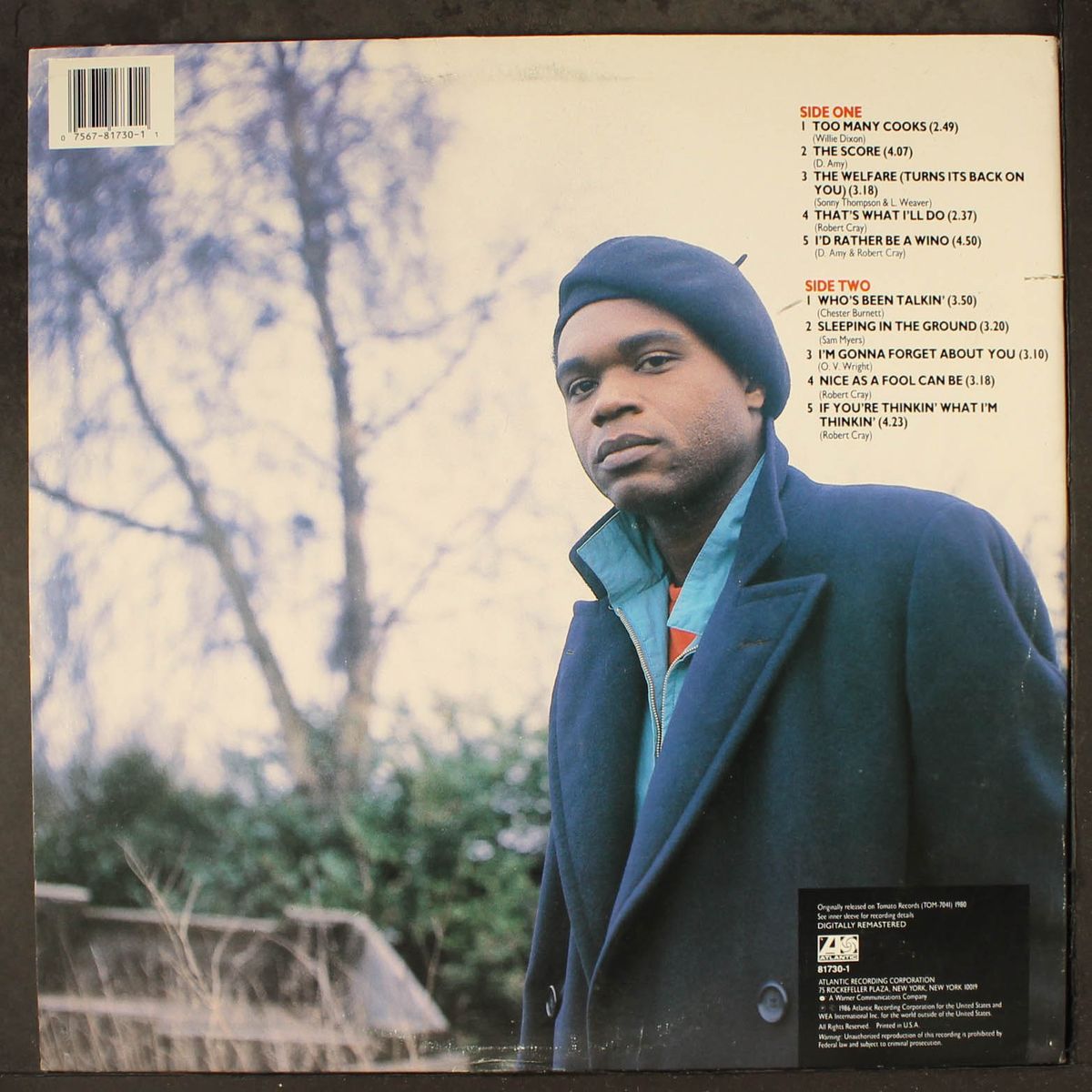 who's been talkin' by ROBERT CRAY
