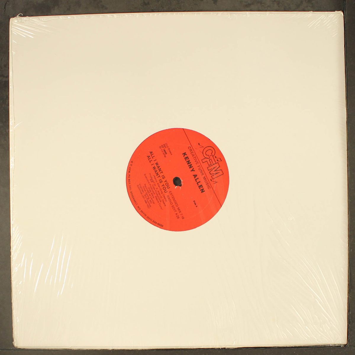 all i want is you / make love all over by KENNY ALLEN