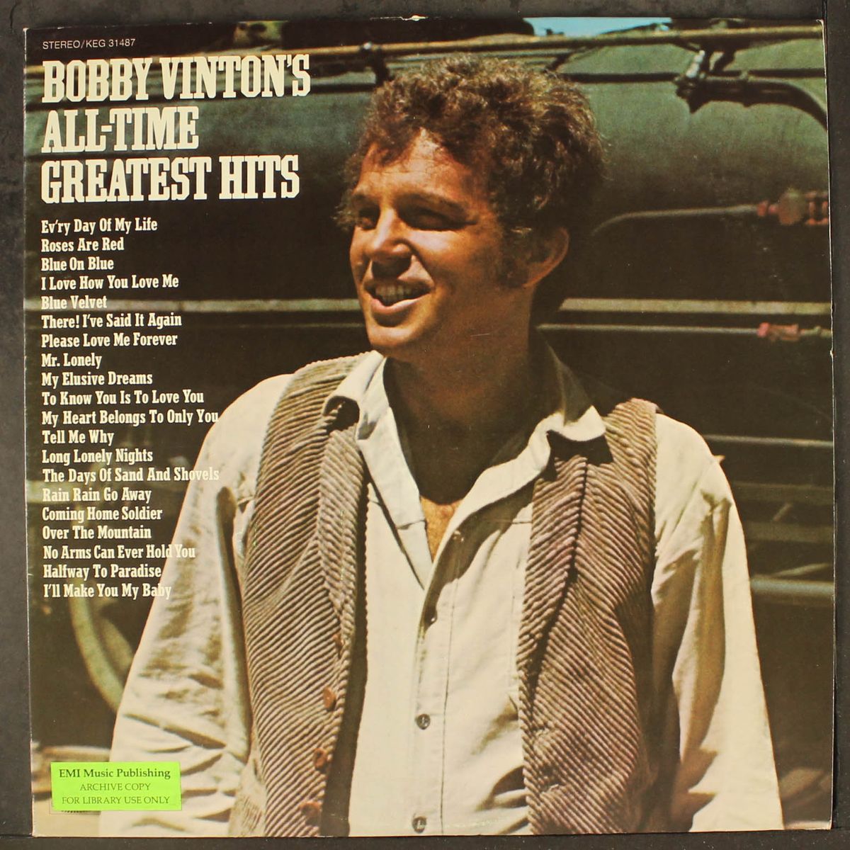 all-time greatest hits by BOBBY VINTON