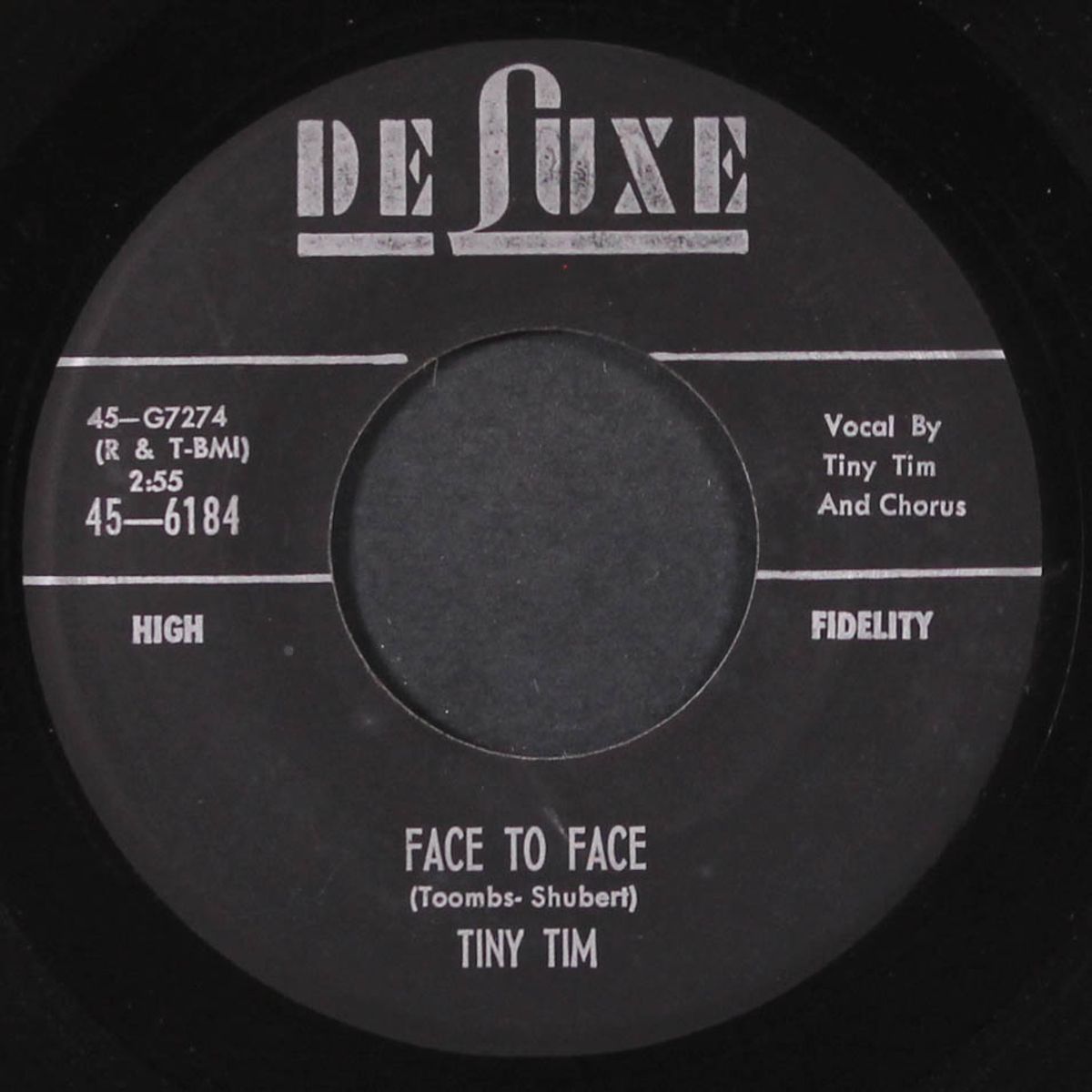 face to face / by my side by TINY TIM