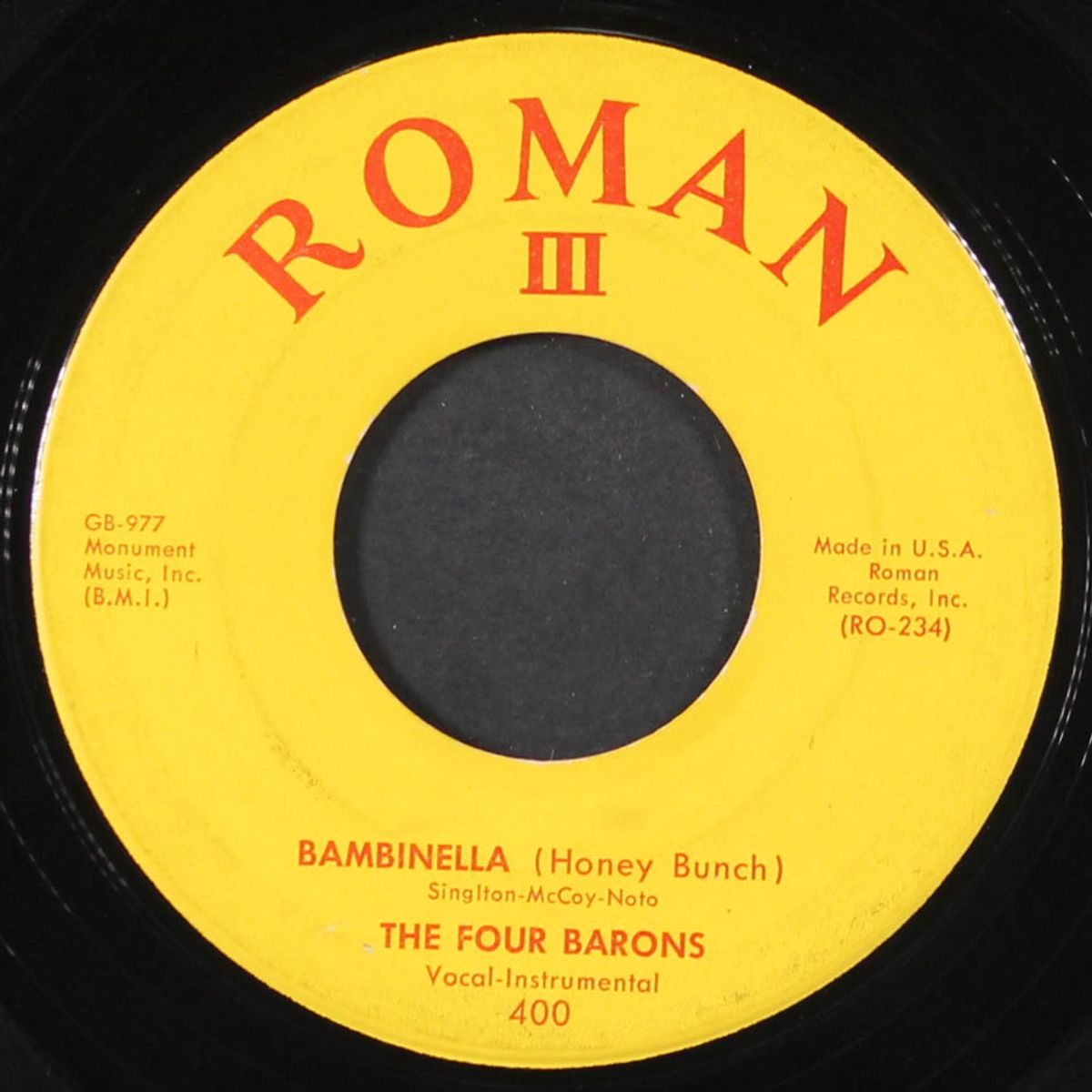 old enough to know / bambinella (honey bunch) by FOUR BARONS