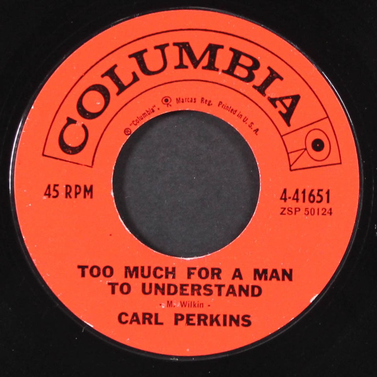 too much for a man to understand by CARL PERKINS
