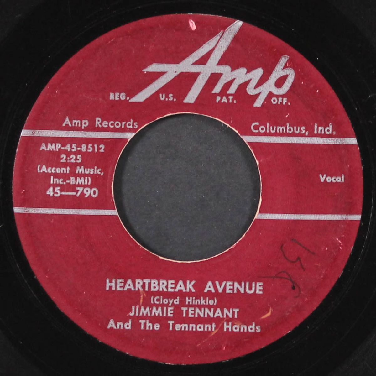 you're the beat within my heart / heartbreak avenue by JIMMIE TENNANT