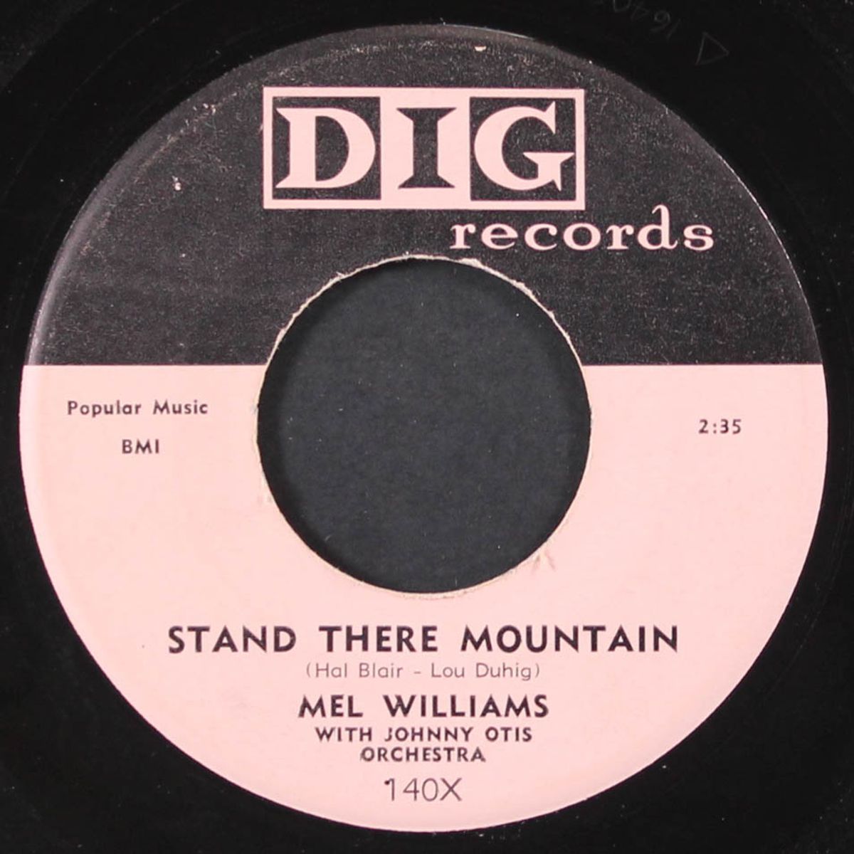 stand there mountain / i don't care if the sun don't shine by MEL WILLIAMS
