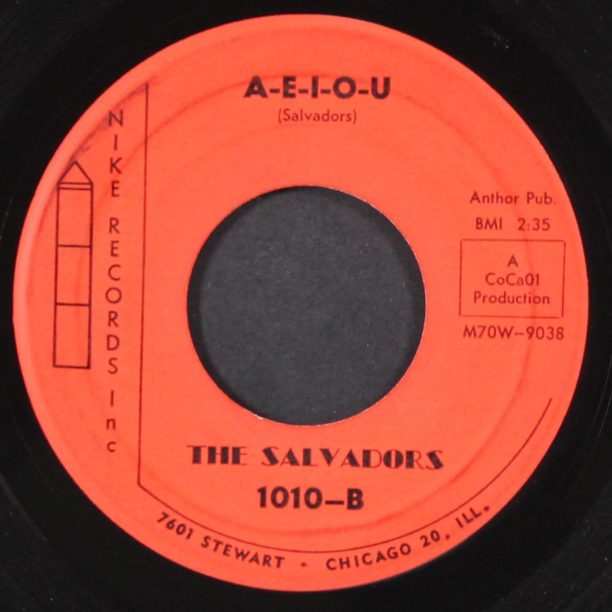 daddy said / a-e-i-o-u by SALVADORS