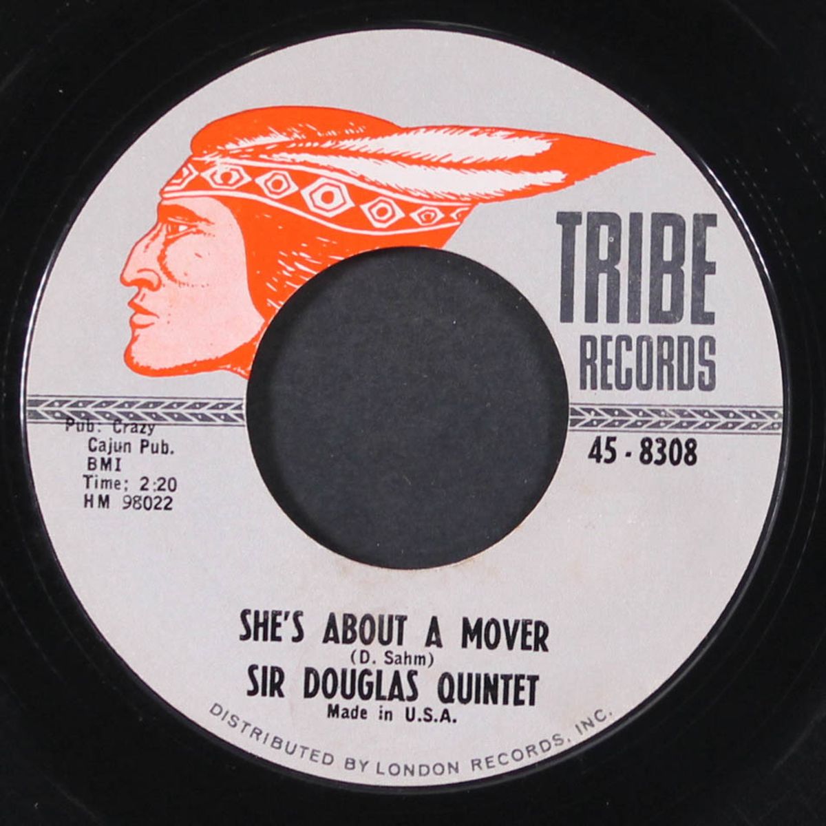 she's about a mover / we'll take our last walk tonight by SIR DOUGLAS QUINTET