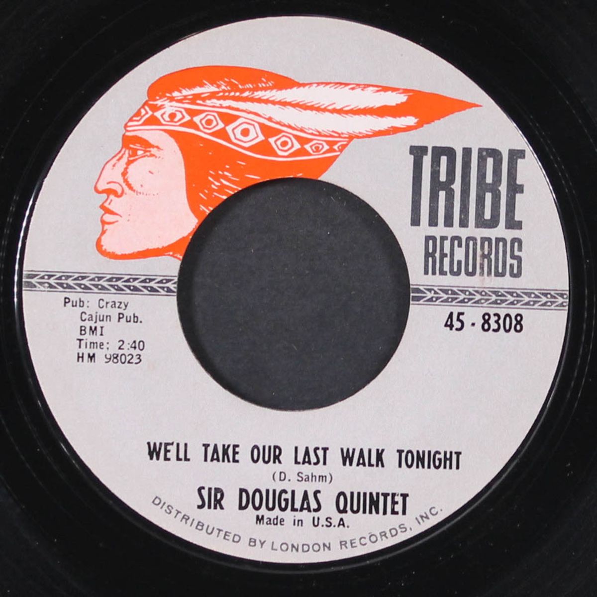 she's about a mover / we'll take our last walk tonight by SIR DOUGLAS QUINTET