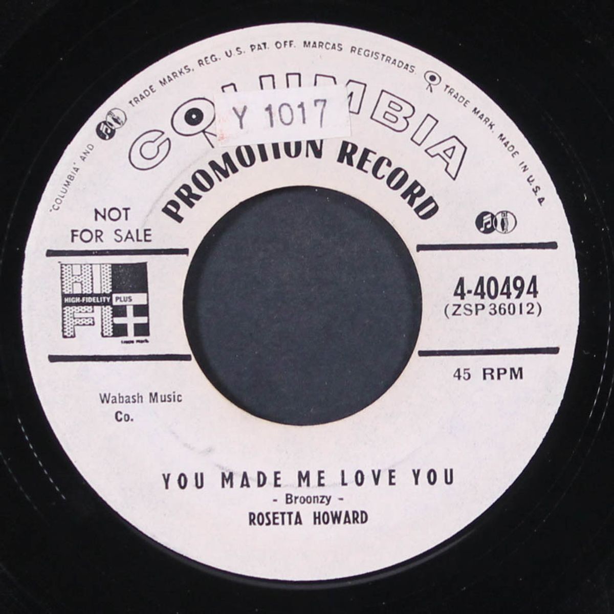 you made me love you by ROSETTA HOWARD