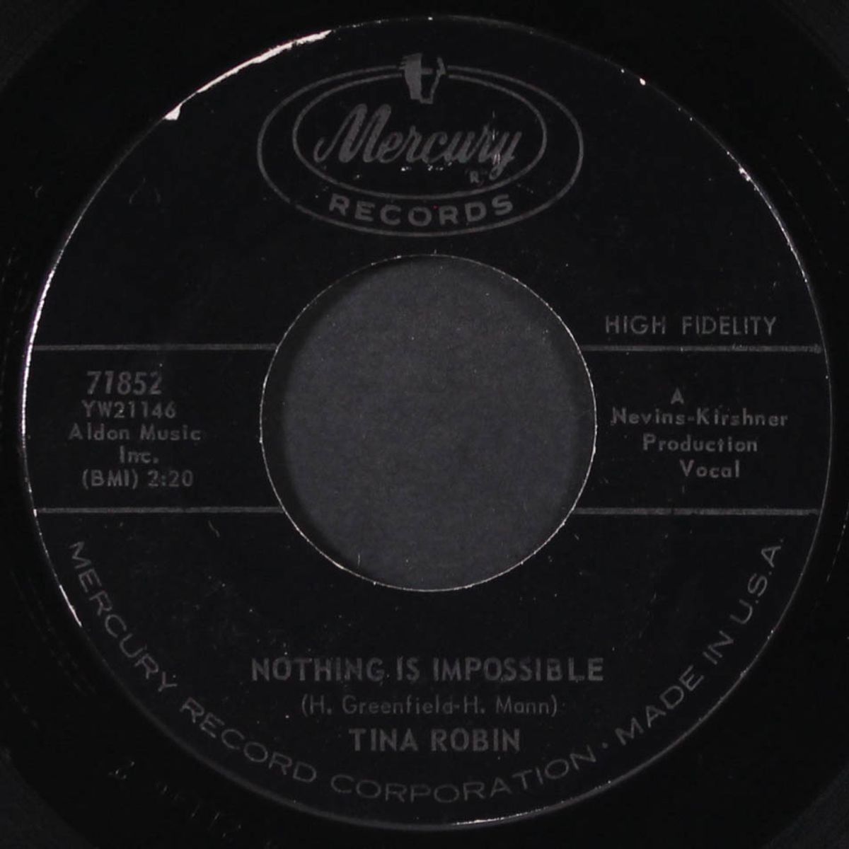 play it again / nothing is impossible by TINA ROBIN
