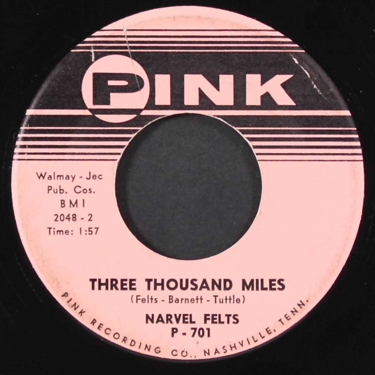 cutie baby / three thousand miles by NARVEL FELTS
