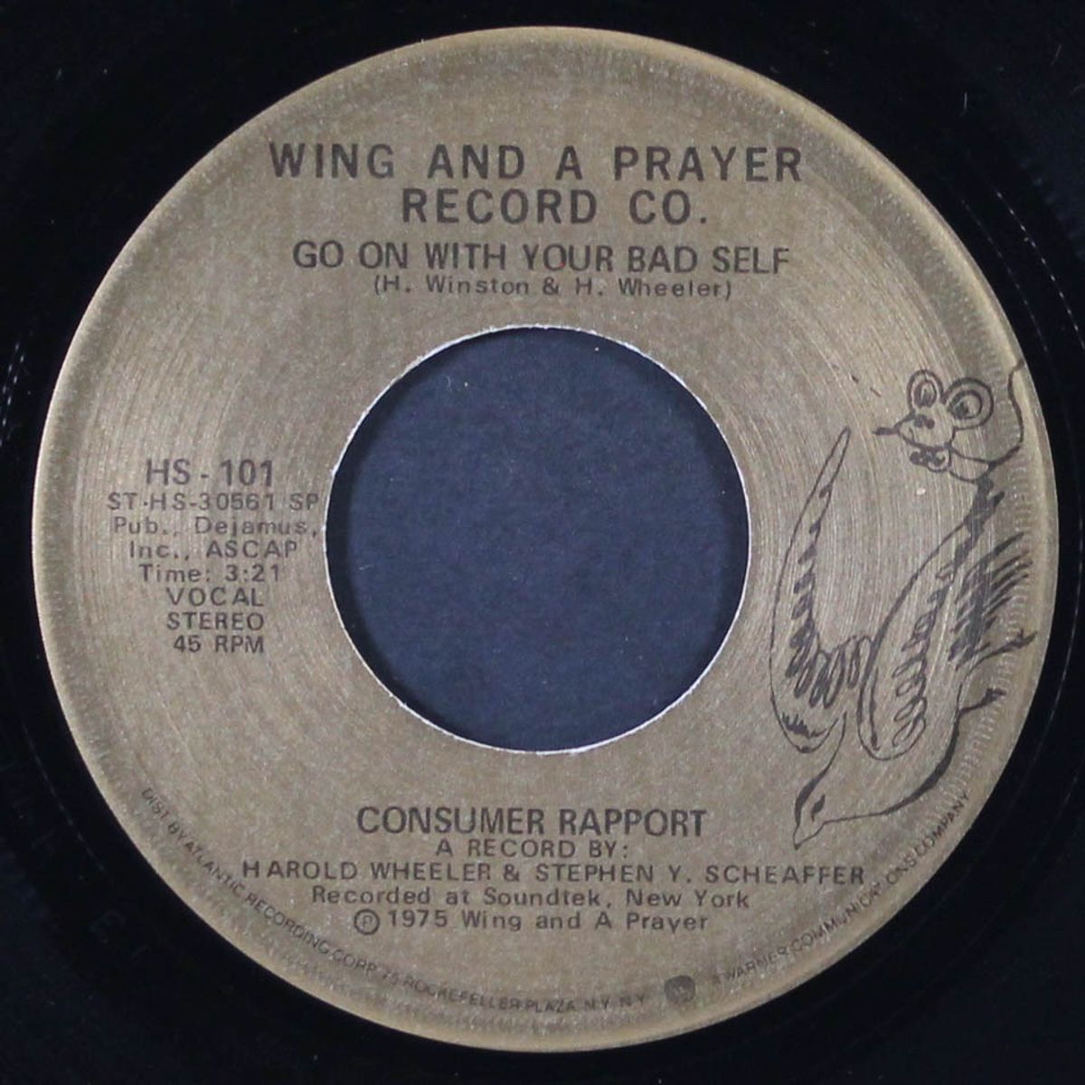 go on with your bad self / ease on down the road by CONSUMER RAPPORT