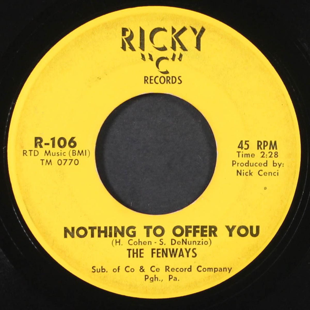 nothing to offer you / the number one song in the country by FENWAYS